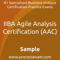 Free IIBA Agile Analysis Certification (AAC) Sample Questions and