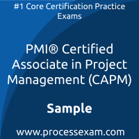 Free Pmi Certified Associate In Project Management Capm Sample
