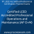 Certified LEED Accredited Professional Operations and Maintenance (AP O+M) Pract