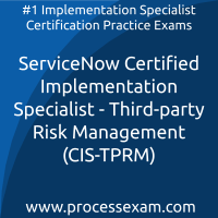 ServiceNow Certified Implementation Specialist - Third-party Risk Management (CI