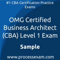 BAGUILD-CBA-LVL1-100 Dumps PDF, Business Architect Dumps, download Business Architect free Dumps, OMG Business Architect exam questions, free online Business Architect exam questions