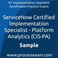 CIS-PA Dumps PDF, Platform Analytics Implementation Specialist Dumps, download CIS-Platform Analytics free Dumps, ServiceNow Platform Analytics Implementation Specialist exam questions, free online CIS-Platform Analytics exam questions