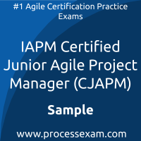 CJAPM Dumps PDF, Junior Agile Project Manager Dumps, download Junior Agile Project Manager free Dumps, IAPM Junior Agile Project Manager exam questions, free online Junior Agile Project Manager exam questions