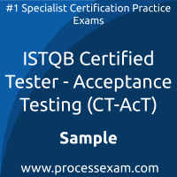 CT-AcT Dumps PDF,  Acceptance Testing Dumps, download CT - Acceptance Testing free Dumps, ISTQB  Acceptance Testing exam questions, free online CT - Acceptance Testing exam questions