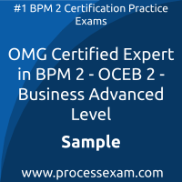 OMG-OCEB2-BUSADV300 Dumps PDF, OCEB 2 Advanced Dumps, download BPM 2 Advanced free Dumps, OMG OCEB 2 Advanced exam questions, free online BPM 2 Advanced exam questions