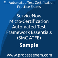 SMC-ATFE Dumps PDF, Automated Test Framework Essentials Dumps, download SMC-Automated Test Framework Essentials free Dumps, ServiceNow Automated Test Framework Essentials exam questions, free online SMC-Automated Test Framework Essentials exam questions